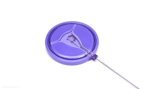 insertion kupferperlenball am modell