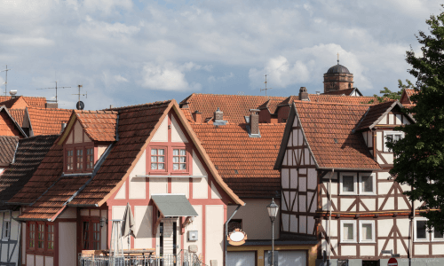 fachwerkhaeuser in bad hersfeld in hessen